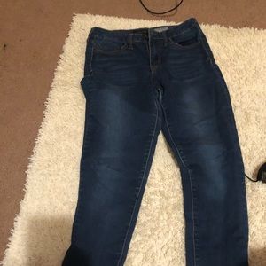 Blue jeans jeggings